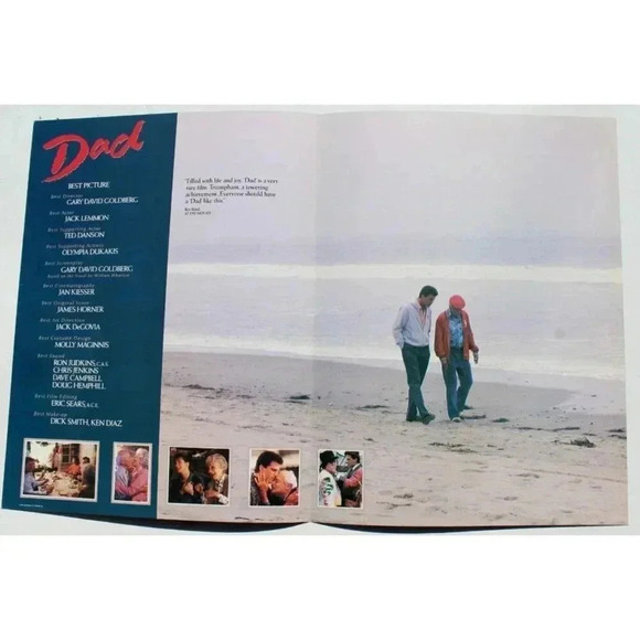 Vtg 1982 DAD Universal Pictures Promo Movie Press Screening Brochure Program - Picture 2 of 3